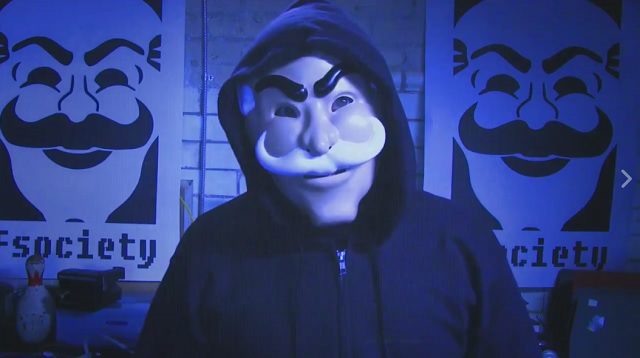 Mr. Robot masque Fsociety