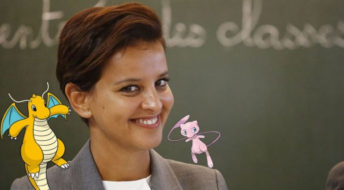 Najat Vallaud-Belkacem Pokémon