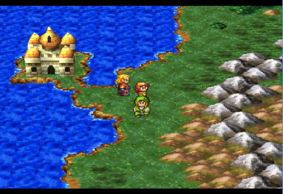 Dragon Quest VII Map PS1