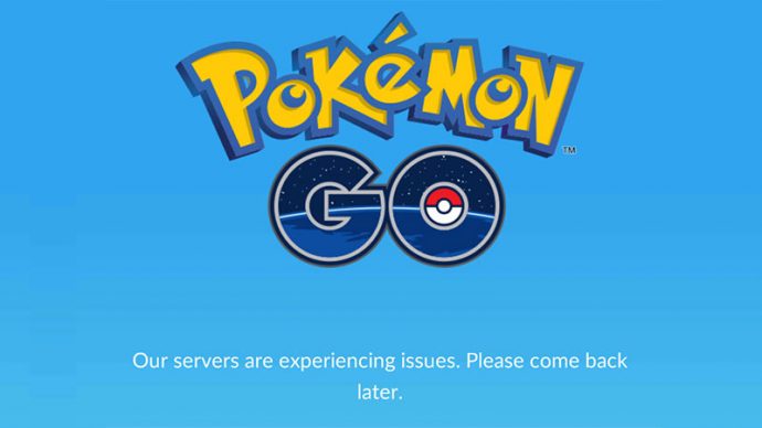 server error Pokémon GO