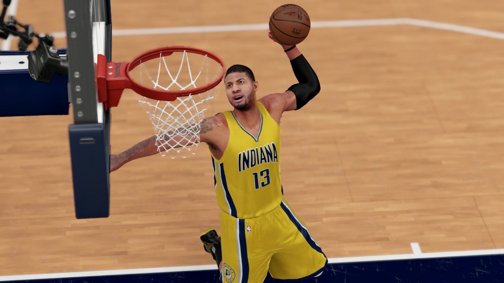 Paul Georges dans NBA 2K17