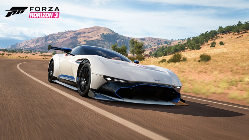 Aston Martin Vulcan Forza Horizon 3 Smoking Tire Car Pack