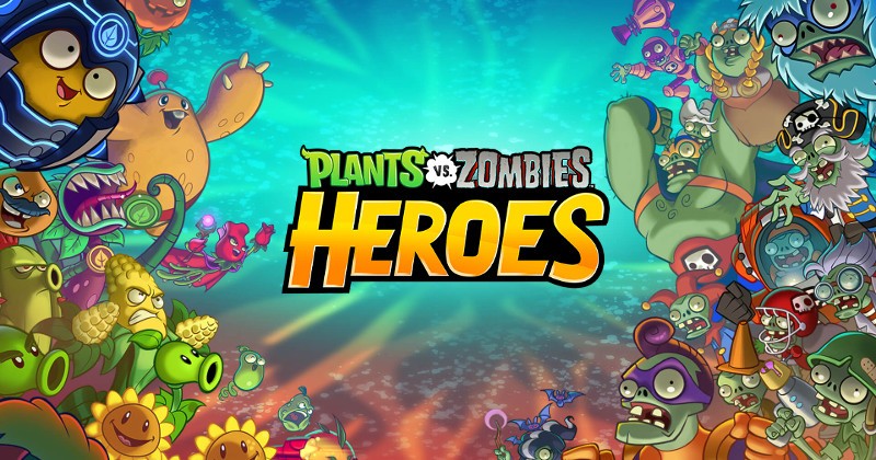 plants vs zombies heroes affiche