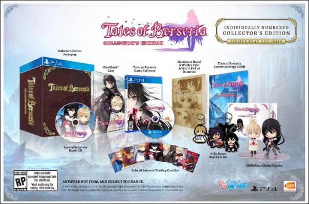 Tales of Berseria collector américain