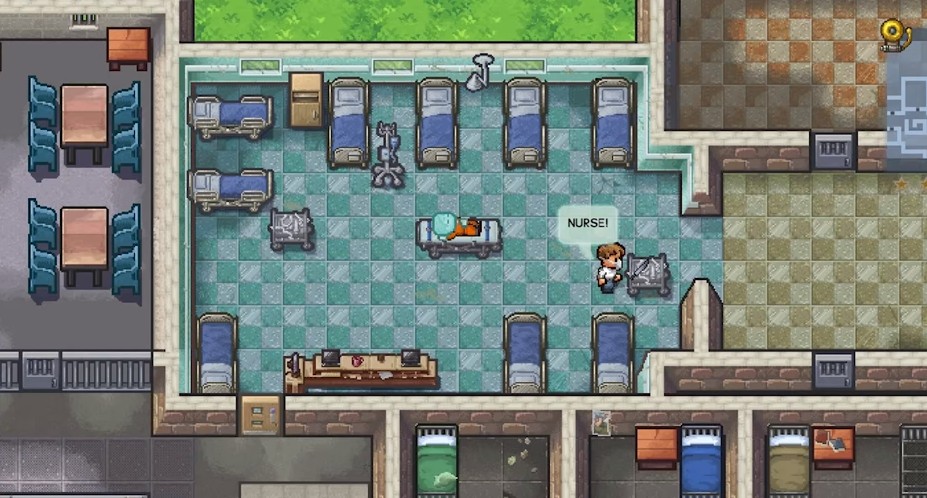 the-escapists-2 joueur faisant le mort