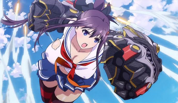 Valkyrie Drive Bhikkhuni séquence animé