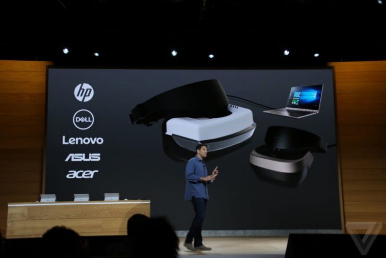 Keynote Microsoft casque VR