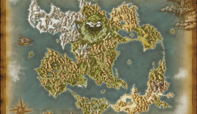 Dragon Quest XI Map