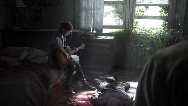 playstation 4 the last of us 2 guitare