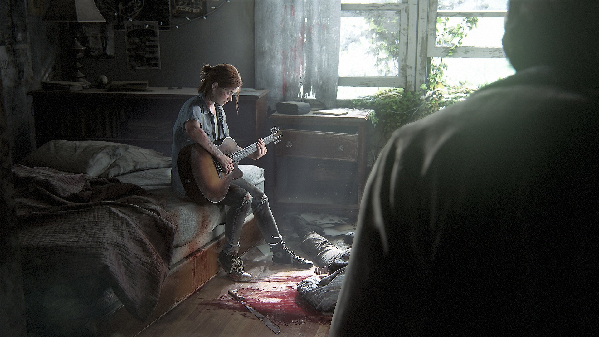 The Last of Us Part II reveal trailer screen