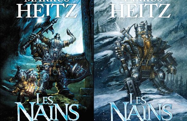 Jaquette des livres Les Nains e Markus Heitz. The Dwarves est adapté de ces romans