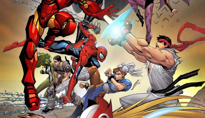 Les héros de Ultimate Marvel Vs. Capcom 3