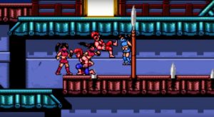 Double Dragon IV ninjas