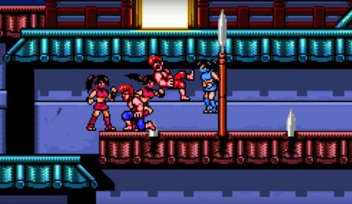 Double Dragon IV ninjas