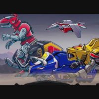 Power Rangers: Mega Battle robots