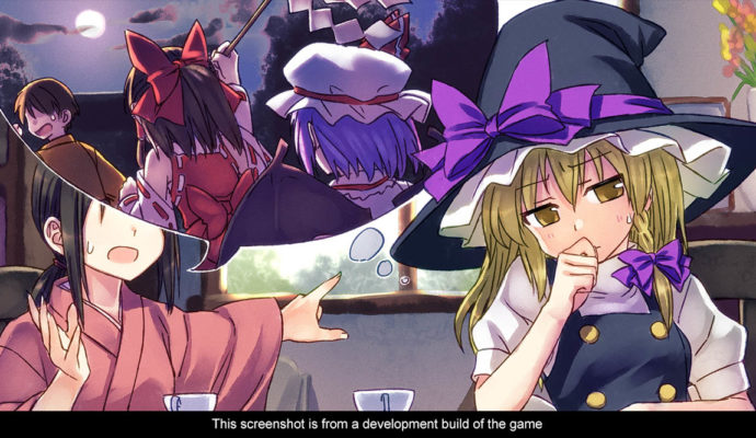 Touhou kobuto V: Burst Battle dialogue