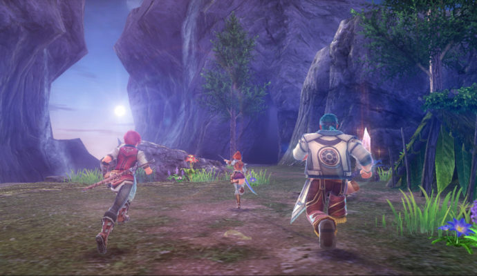 Ys VIII: Lacrimosa of Dana phase d'exploration.