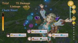 Atelier Firis : The Alchemist and the Mysterious Journey combat 01