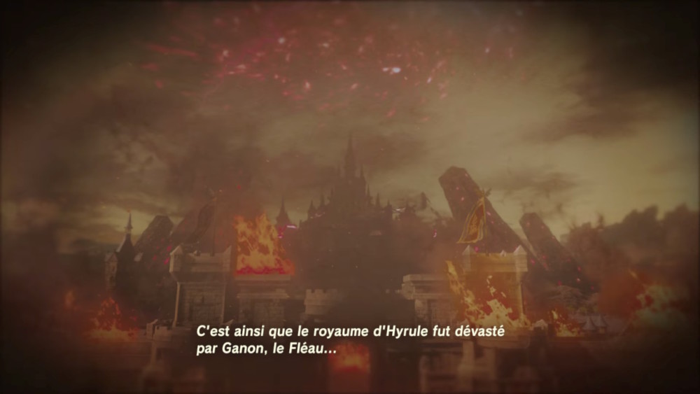 Ganon chateau dévasté