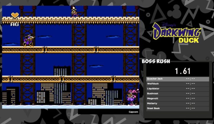 The Disney Afternoon Collection Darkwing Duck Boss rush