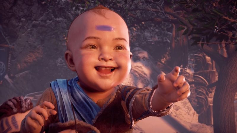 Horizon Zero Dawn Aloy bébé