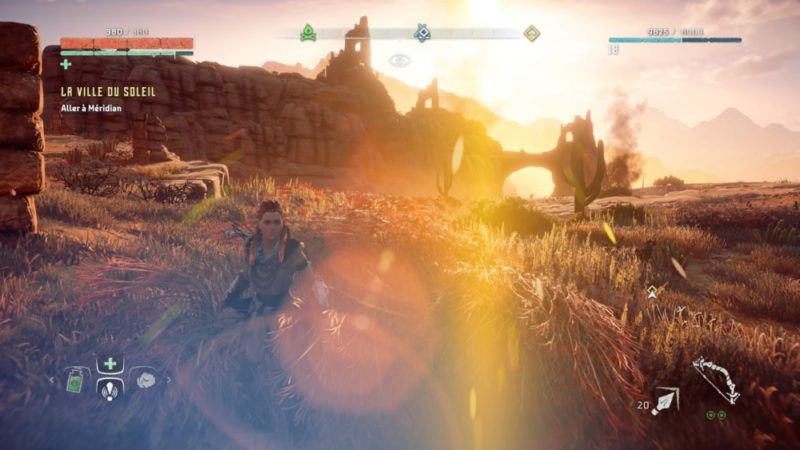 Horizon Zero Dawn lumière du jour