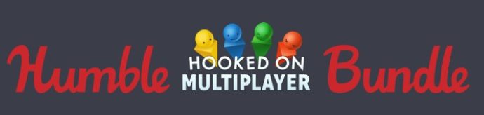 La bannière du Humble Bundle multijoueur : Humble Hooked on Multiplayer Bundle