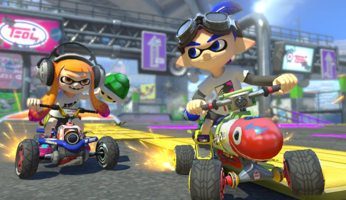 Mario Kart 8 Deluxe Personnages Splatoon