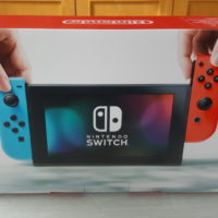 Nintendo Switch face arrière