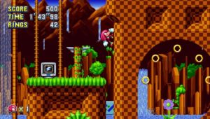 Sonic Mania Green Hill Zone 2 Knuckles