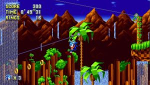 Sonic Mania Green Hill Zone 2 Sonic