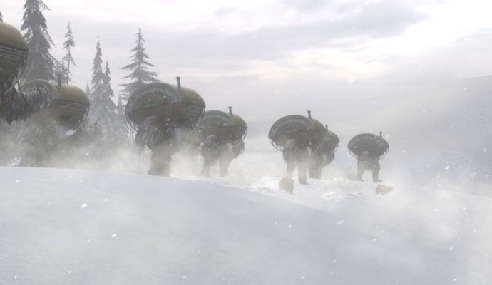 Syberia 3 Autruches des neiges