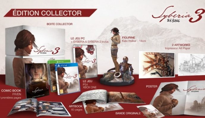 Syberia 3 édition collector