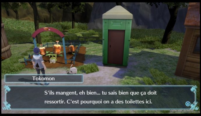 Test Digimon World: Next Order - Toilettes