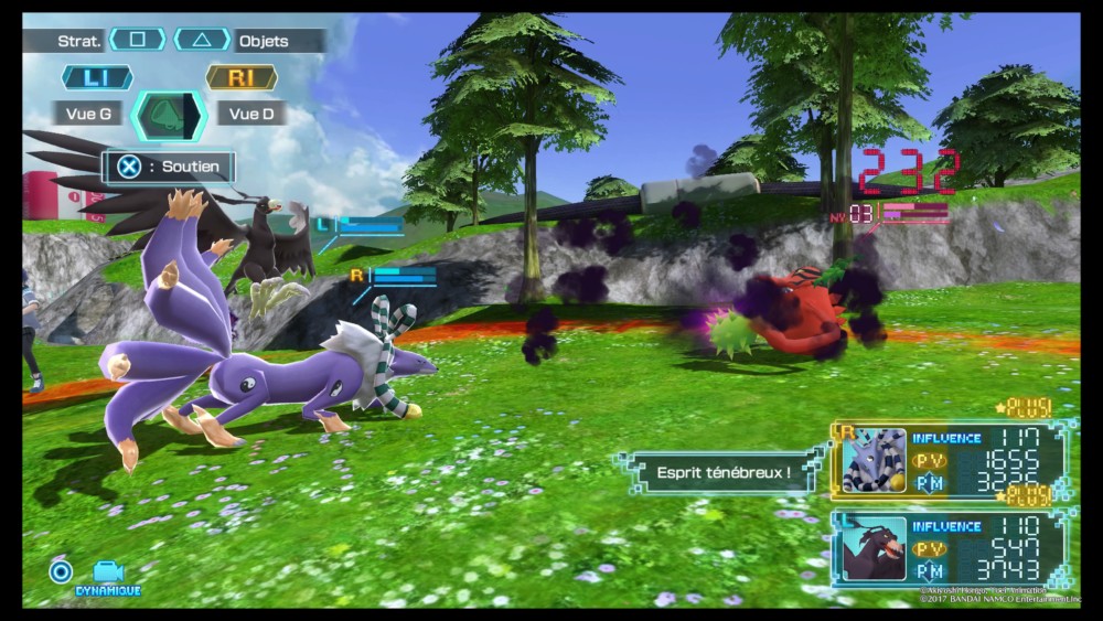 Test Digimon World: Next Order - Combat