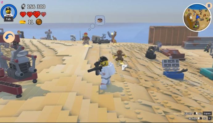 LEGO Worlds - armes