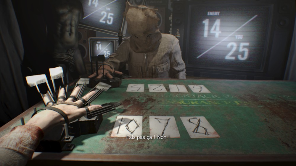 Test Resident Evil 7 : Vidéos Interdites Vol.2 - Partie de Blackjack