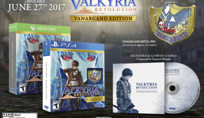 Valkyria Revolution édition Vanargand