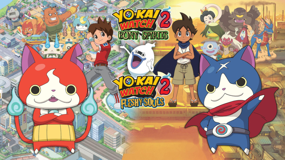 Yo-Kai Watch 2 Bony Spirits et Fleshy Souls Bouffis et Farceurs, les deux clans qui s'affrontent