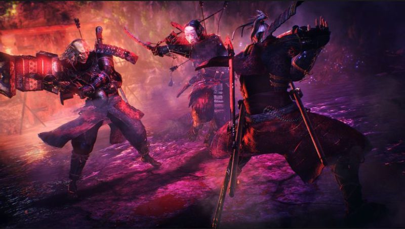 une image qui suivait l'annonce de la mise à jour 1.06 de Nioh