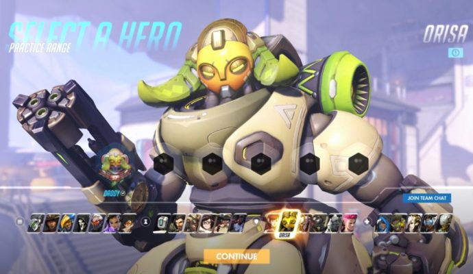 Overwatch - Orisa - Tank