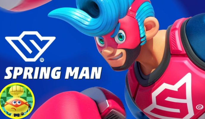 ARMS Spring Man présentation au Nintendo Direct d'avril 2017