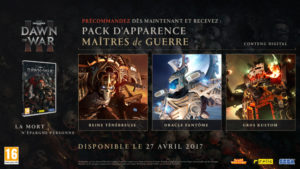 Warhammer 40,000: Dawn of War III Pack d'apparence