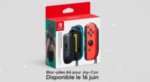 Nintendo Direct Nintendo Switch Joy-Con Bloc Piles