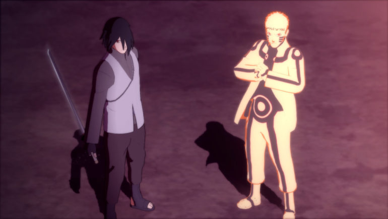 Naruto Shippuden: Ultimate Ninja Storm Legacy - Naruto et Sasuke