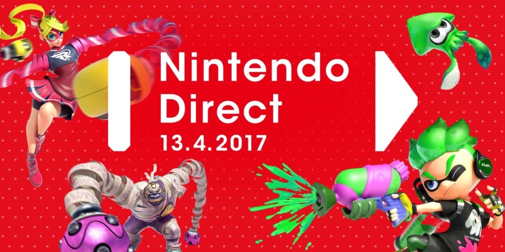 Un Nintendo Direct a eu lieu le 13 avril 2017, on y parle notamment de la Nintendo Switch