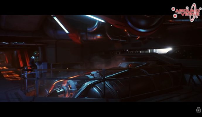 Star citizen Engine room Javelin