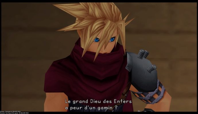 Kingdom Hearts HD 1.5 + 2.5 ReMIX - Un mix entre Cloud et Vincent