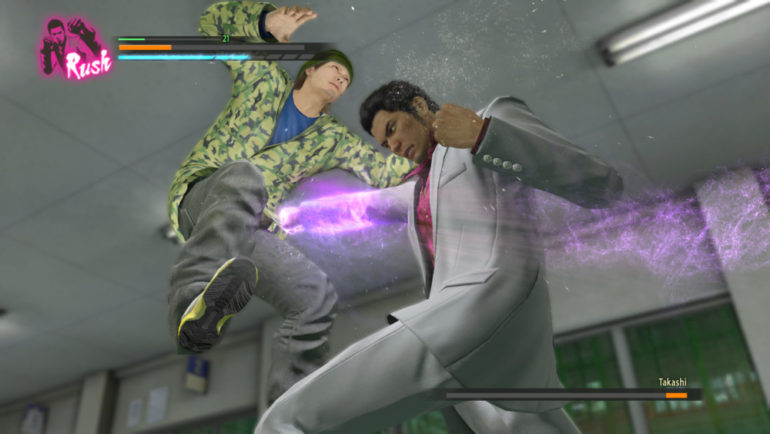 Yakuza Kiwami Kiryu combat