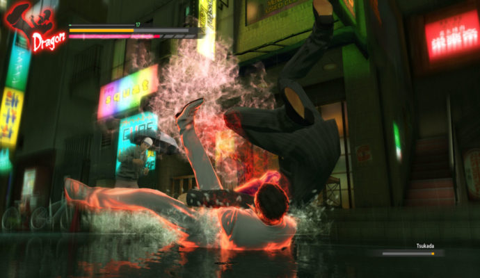 Yakuza Kiwami finish move